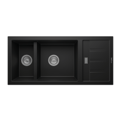 RealStone P024 Artemis 1.5 Gözlü Damlalıklı Granit Eviye