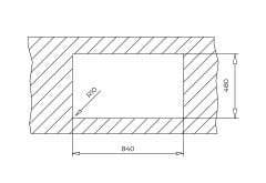 TEKA Stone 50 B-TG Tek Hazneli Damlalıklı Granit Eviye 50cm x 86cm Siyah