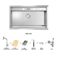 Ukinox WSD 790 Akıllı Eviye Set - Krom